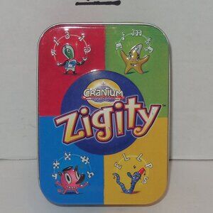 2004 CRANIUM ZIGITY CARD GAME In Collector Tin Vintage